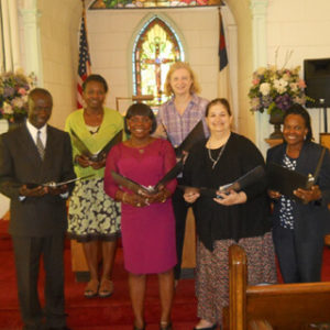 Choir at Vanderbilt Moravian Church